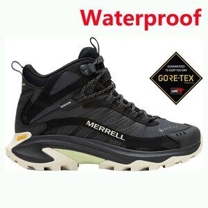 Brand New Merrell Women's Moab Speed 2 Mid GORE-TEX Waterproof Hiking Boots-Wide